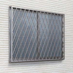 LIXIL/TOSTEM リクシル アルミ縦面格子06903 壁付/枠付 面格子寸法W926*H420