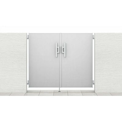 門扉 リクシル 開き門扉AA FM1型 両開き 09-12/09-14/09-16 柱使用 W1800(900+900)×H1200/1400/1600mm LIXIL 開き門扉 リフォーム