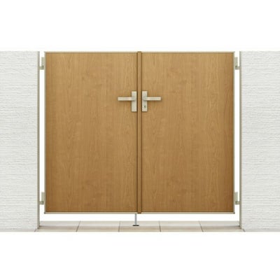 門扉 リクシル 開き門扉AA FM1型 両開き 07-12/07-14 埋込使用 W1400(700+700)×H1200/1400mm LIXIL 開き門扉 リフォーム