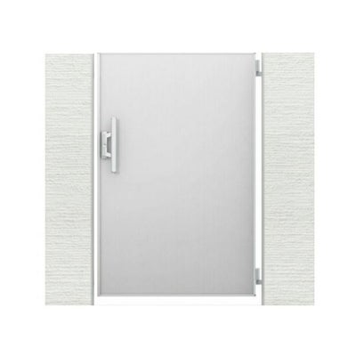 門扉 リクシル 開き門扉AA FM1型 片開き 08-12/08-14/08-16 柱使用 W800×H1200/1400/1600mm LIXIL 開き門扉 リフォーム