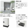 宅配ボックス リクシル 宅配ボックスKT コンパクト ポール仕様 高さ1457.5mm 本体480×460.5×270mm×2 集合住宅 アパート 2段(2台) ポスト LIXIL リフォーム 2枚目
