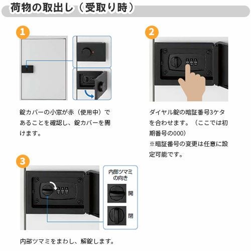 宅配ボックス リクシル 宅配ボックスKT スタンダード ポール仕様 高さ1457.6mm 本体480×650.5×340mm×2 集合住宅 アパート 2段(2台) ポスト LIXIL リフォーム 10枚目