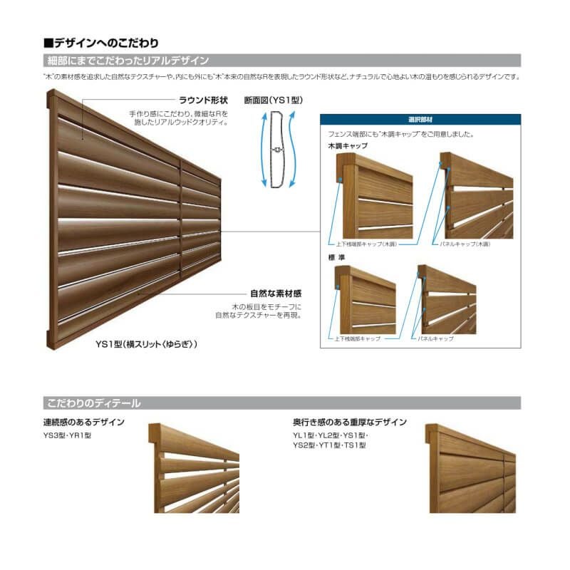 フェンス LIXIL フェンスAA YS1型 T-12 本体 2000×1200mm | リフォーム 