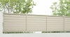 フェンス LIXIL フェンスAB YL2型(横ルーバー2) T-12 本体 2000mm(フリーポールタイプ専用)×1200mm