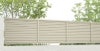 フェンス LIXIL フェンスAB YL3型(横ルーバー3) T-6 本体 2000mm(フリーポールタイプ専用)×600mm