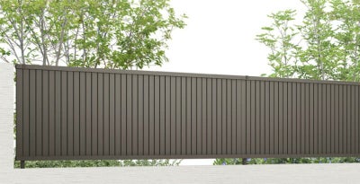 フェンス LIXIL フェンスAB TM1型(縦目隠し) T-12 本体 2000mm(フリーポールタイプ専用)×1200mm