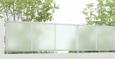 フェンス LIXIL フェンスAB YT1型(採光パネル) T-6 本体 2000mm(フリーポールタイプ専用)×600mm