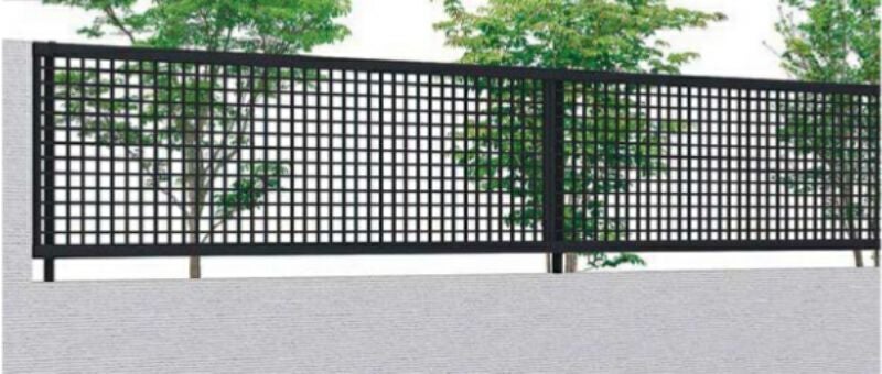 フェンス LIXIL ライシスフェンス 7型 フリーポールタイプ T-6 本体 1979×600mm