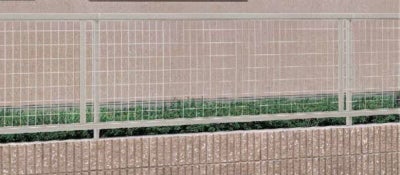 フェンス LIXIL アルメッシュフェンス 1型 フリーポールタイプ T-6 本体 1979×600mm
