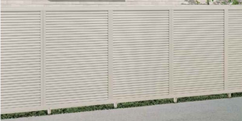 フェンス LIXIL ハイスクリーンフェンス B型 フリーポールタイプ T-14 本体 1967.5×1400mm