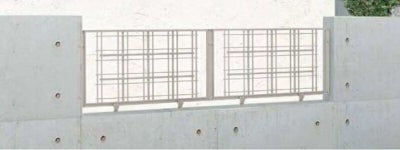 フェンス LIXIL アプローチ ルナLA型フェンス Ｔ-6 本体 1000×610mm