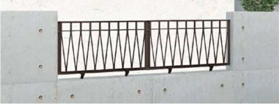 フェンス LIXIL アプローチ ルナAN型フェンス Ｔ-6 本体 1000×610mm