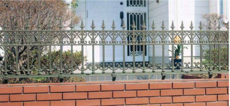 フェンス LIXIL エレナフェンス Ｔ-4 本体 1000×400mm シルバーグリーン