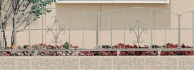 フェンス LIXIL コラゾン2型フェンス Ｔ-6 本体 1000×600mm