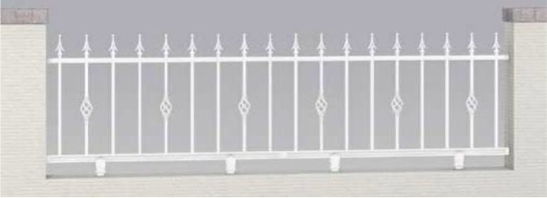 フェンス LIXIL ラフィーネフェンス2型 フリーポールタイプ Ｔ-6 本体 1000×600mm