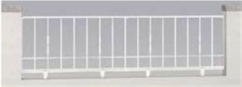 フェンス LIXIL ラフィーネフェンス3型 フリーポールタイプ Ｔ-6 本体 1000×600mm