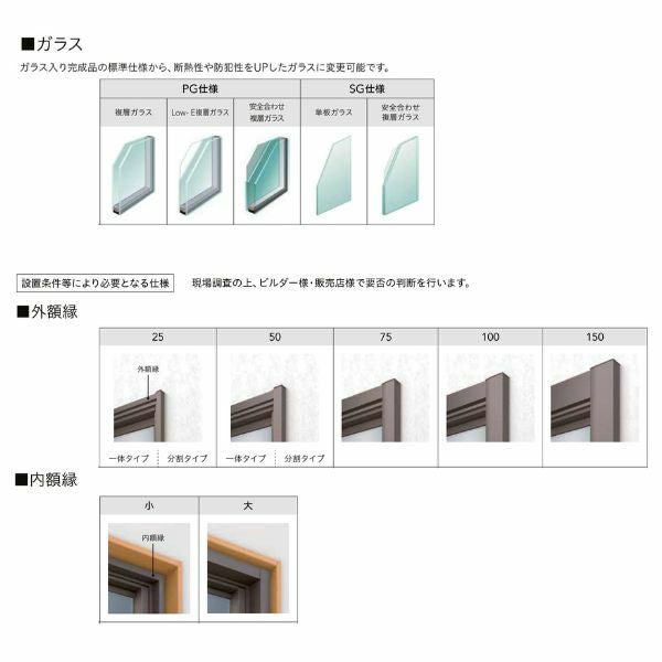 直送】玄関引き戸 リフォーム用 リシェント 玄関引戸2 PG仕様 ランマ