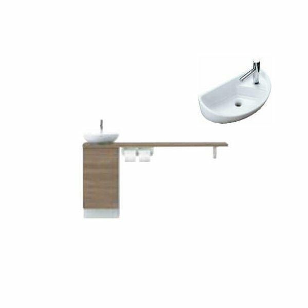 トイレ手洗 キャパシア カウンターキャビネット カウンター奥行160 