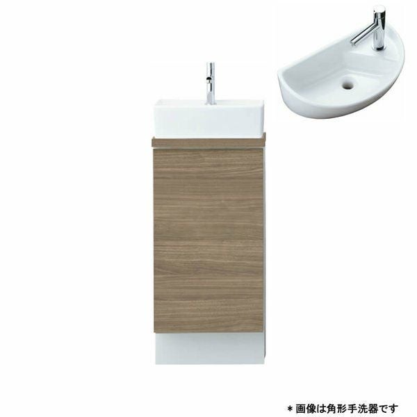 トイレ手洗 キャパシア キャビネット カウンター奥行160 ベッセル型