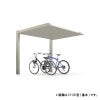 サイクルポート 駐輪場 リクシル カーポートSC ミニ(基本) 21-22型 W2100×L2200 収容台数3～5台用 アルミ形材屋根材 自転車置き場