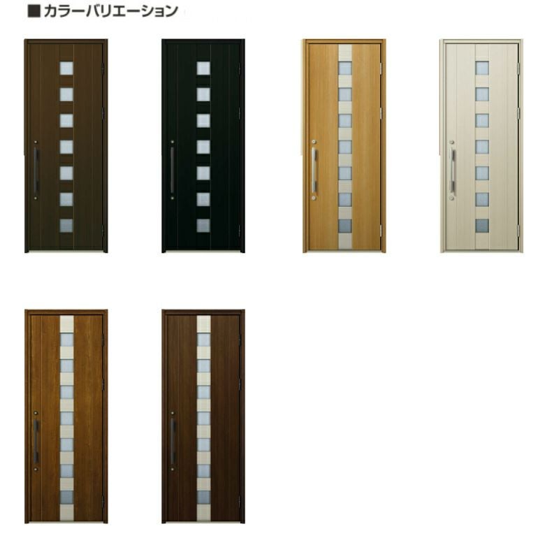 玄関ドア YKKap プロント K02 親子(入隅用) スマートコントロールキー W1135×H2330mm ランマなし DH23 玄関ドア アルミサッシ 新設 おしゃれ リフォーム DIY 2枚目