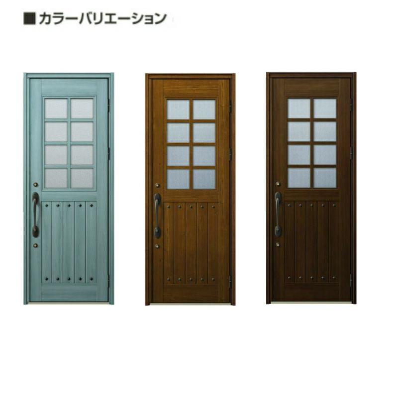 玄関ドア YKKap プロントU06 親子(入隅用) スマートコントロールキー W1135×H2330mm ランマなし DH23 玄関ドア アルミサッシ 新設 おしゃれ リフォーム DIY 2枚目