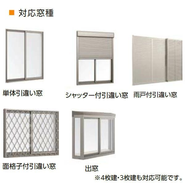 窓ガラス＋網戸　（最大２枚）　取り外し・引き取り限定 引き違い窓の純正網戸の販売【採寸不要】│オーダーガラス板.com