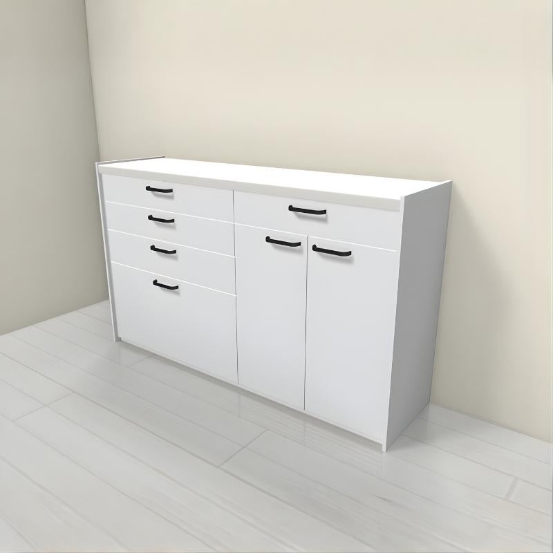 食器棚 システムキッチン収納 シエラS LIXIL 壁付型ハイフロアプラン W1650mm 間口165cm(90+75cm) カウンター高さ99cm 奥行45cm リクシル グループ1