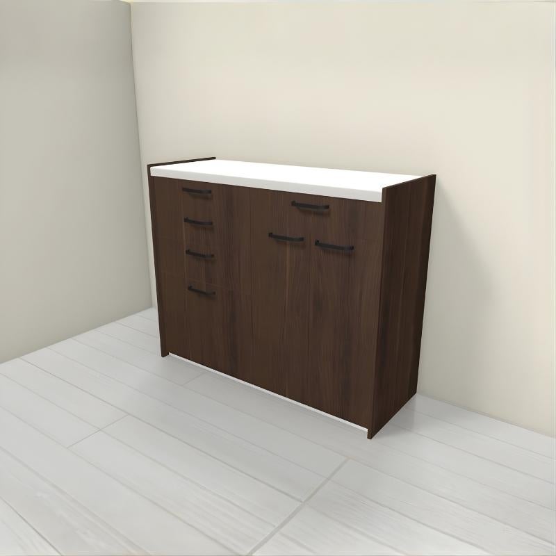 食器棚 システムキッチン収納 シエラS LIXIL 壁付型ハイフロアプラン W1200mm 間口120cm(60+60cm) カウンター高さ99cm 奥行45cm リクシル グループ1