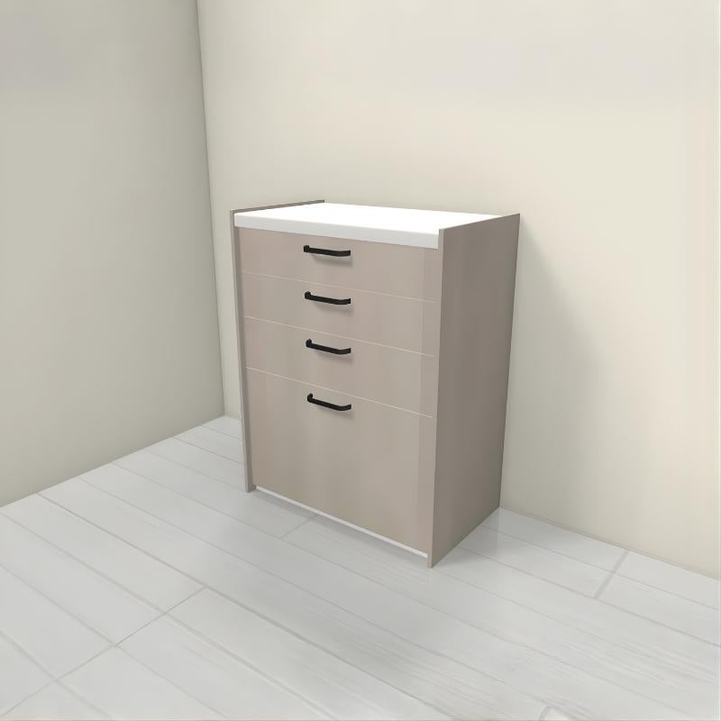 食器棚 システムキッチン収納 シエラS LIXIL 壁付型ハイフロアプラン W750mm 間口75cm カウンター高さ99cm 奥行45cm リクシル グループ1