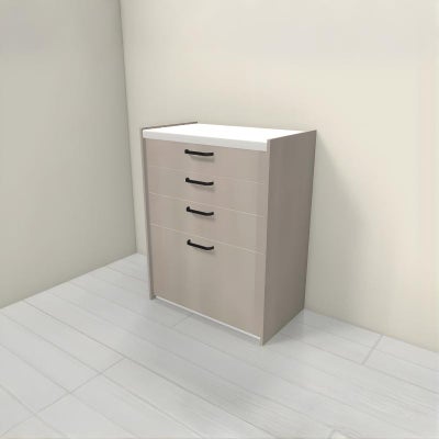 食器棚 システムキッチン収納 シエラS LIXIL 壁付型ハイフロアプラン W750mm 間口75cm カウンター高さ99cm 奥行45cm リクシル グループ1