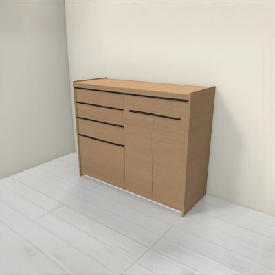 食器棚 システムキッチン収納 シエラS LIXIL 壁付型ハイフロアプラン W1200mm 間口120cm(60+60cm) カウンター高さ99cm 奥行45cm リクシル グループ2