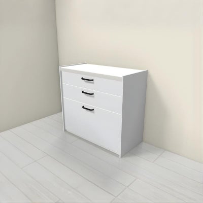 食器棚 システムキッチン収納 シエラS LIXIL 壁付型カウンタープラン W900mm 間口90cm カウンター高さ85cm 奥行45cm リクシル グループ1