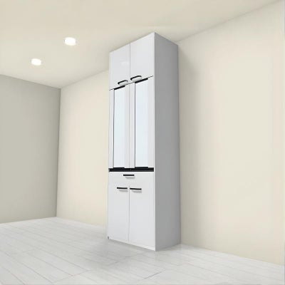 食器棚 システムキッチン収納 シエラS LIXIL カップボードプラン W750mm 間口75cm 高さ215/235cm 奥行45cm リクシル グループ1