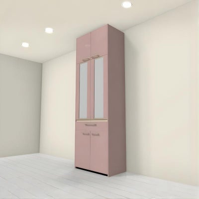 食器棚 システムキッチン収納 シエラS LIXIL カップボードプラン W750mm 間口75cm 高さ215/235cm 奥行45cm リクシル グループ2