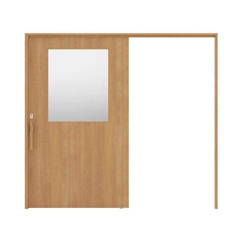 リクシル 室内引戸 ラシッサUD 上吊方式 片引戸 Wソフトモーション 木質面材 HHB ケーシング付枠 採光タイプ2020/2220/2620 LIXIL 扉 室内引き戸 ドア 交換 リフォーム DIY 【リフォームおたすけDIY】