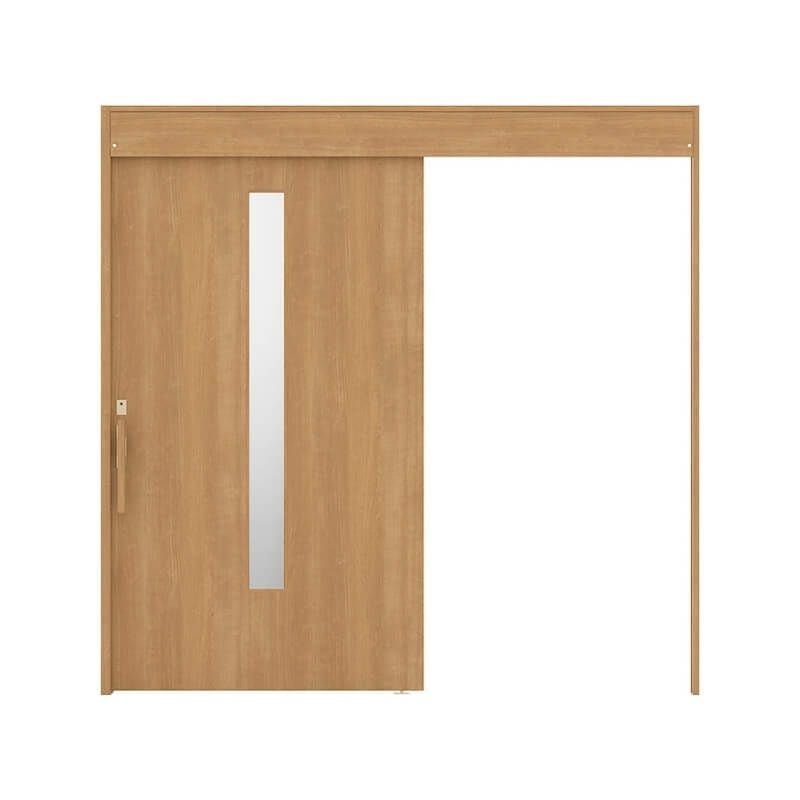 リクシル 室内引戸 ラシッサUD 上吊方式 片引戸 自閉機能 木質面材 HHC ノンケーシング枠 採光タイプ2020/2220/2620 LIXIL 扉 室内引き戸 ドア 交換 リフォーム DIY 【リフォームおたすけDIY】