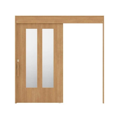 リクシル 室内引戸 ラシッサUD 上吊方式 片引戸 自閉機能 木質面材 HHG ノンケーシング枠 採光タイプ2020/2220/2620 LIXIL 扉 室内引き戸 ドア 交換 リフォーム DIY 【リフォームおたすけDIY】