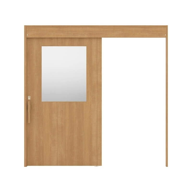 リクシル 室内引戸 ラシッサUD 上吊方式 片引戸 自閉機能 木質面材 HHB ケーシング付枠 採光タイプ2020/2220/2620 LIXIL 扉 室内引き戸 ドア 交換 リフォーム DIY 【リフォームおたすけDIY】