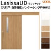 リクシル 室内引戸 ラシッサUD 上吊方式 片引戸 自閉機能 不燃面材 HHA ノンケーシング枠 採光タイプ 2020/2220/2620 LIXIL 扉 室内引き戸 ドア 交換 リフォーム DIY 【リフォームおたすけDIY】 2枚目