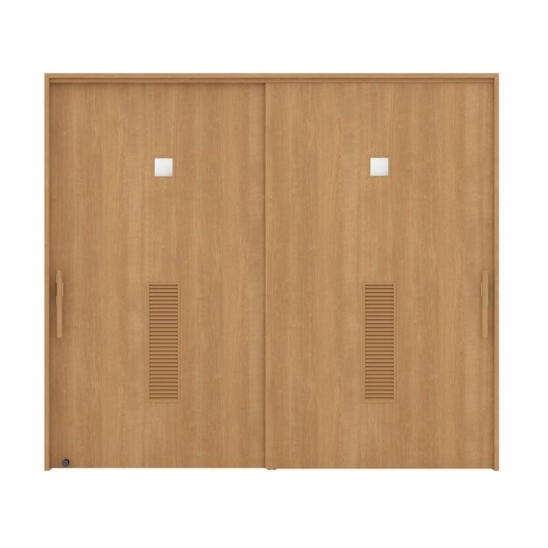 リクシル 室内引戸 ラシッサUD 上吊方式 引違い戸2枚建て Wソフトモーション 木質面材 HYG ノンケーシング枠 洗面タイプ2120/2320/2720 LIXIL 室内引き戸 ドア 交換 リフォーム DIY 【リフォームおたすけDIY】