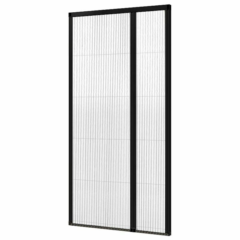 網戸 後付用 しまえるんですα 144239～144241 巾Aw1440×高さAh2390～2410mm クローザカバー納まり 親子用 片側収納 リクシル LIXIL 横引き 引き分け収納網戸