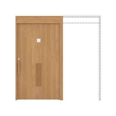 リクシル 室内引戸 ラシッサUD 上吊方式 引込み戸 自閉機能 木質面材 戸袋ユニットなし HYGノンケーシング枠 洗面タイプ 2020/2220/2620 室内引き戸 ドア 交換 リフォーム DIY 【リフォームおたすけDIY】