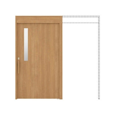 リクシル 室内引戸 ラシッサUD 上吊方式 引込み戸 自閉機能 木質面材 戸袋ユニットあり HHA ノンケーシング枠 採光タイプ 2020/2220/2620 室内引き戸 ドア 交換 リフォーム DIY 【リフォームおたすけDIY】