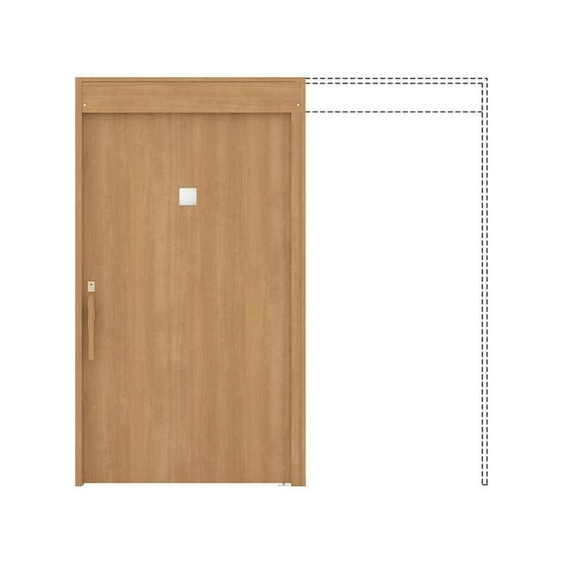 リクシル 室内引戸 ラシッサUD 上吊方式 引込み戸 自閉機能 木質面材 戸袋ユニットあり HHFノンケーシング枠 採光タイプ 2020/2220/2620 室内引き戸 ドア 交換 リフォーム DIY 【リフォームおたすけDIY】