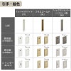 リクシル 室内引戸 ラシッサUD 上吊方式 引込み戸 自閉機能 木質面材 戸袋ユニットあり HHFノンケーシング枠 採光タイプ 2020/2220/2620 室内引き戸 ドア 交換 リフォーム DIY 【リフォームおたすけDIY】 10枚目