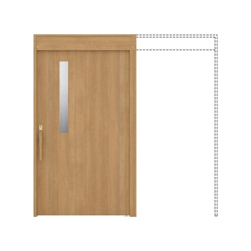 リクシル 室内引戸 ラシッサUD 上吊方式 引込み戸 自閉機能 不燃面材 戸袋ユニットなし HHA ノンケーシング枠 採光タイプ 2020/2220/2620 室内引き戸 ドア 交換 リフォーム DIY 【リフォームおたすけDIY】