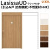 リクシル 室内引戸 ラシッサUD 上吊方式 引込み戸 自閉機能 不燃面材 戸袋ユニットなし HHFノンケーシング枠 採光タイプ 2020/2220/2620 室内引き戸 ドア 交換 リフォーム DIY 【リフォームおたすけDIY】 2枚目