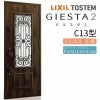玄関ドア 断熱k2/k4仕様 ジエスタ２ 片開き C13型 W924×H2330mm エントリーシステム/FamiLock対応玄関ドア リクシル LIXIL トステム TOSTEM 住宅 ドア 玄関サッシ アルミサッシ 交換 リフォーム DIY