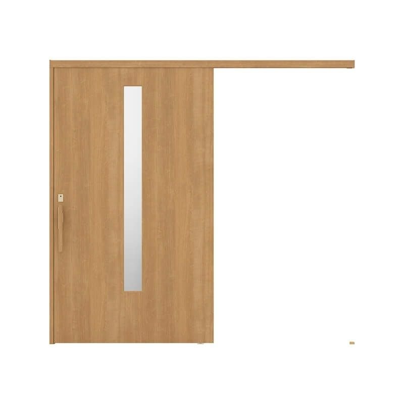 リクシル 室内引戸 ラシッサUD アウトセット方式  片引戸 Wソフトモーション 木質面材 HHC ノンケーシング枠/化粧縁 採光タイプ 2020/2220/2620 DIY